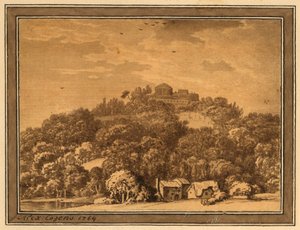 Landschap met Tempel, 1764